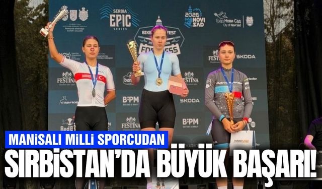 Manisa’nın gururu Nazife Tunçel Sırbistan’da ikinci oldu