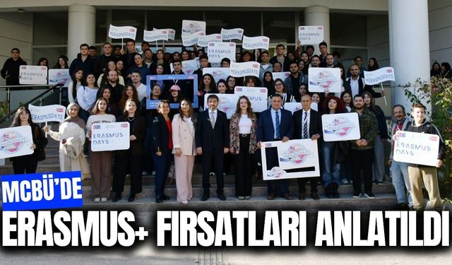 MCBÜ’de Erasmus+ programına yoğun ilgi