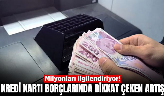 Bankalarda yeni tablo! Kredi ve kart borçları hızla yükseliyor