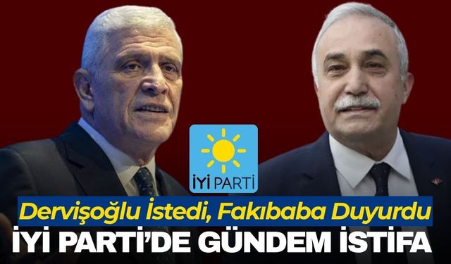 Müsavat Dervişoğlu istedi, Ahmet Eşref Fakıbaba istifa kararını açıkladı