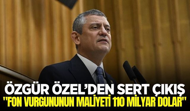 Özgür Özel fon skandalına ilişkin değerlendirmede bulundu