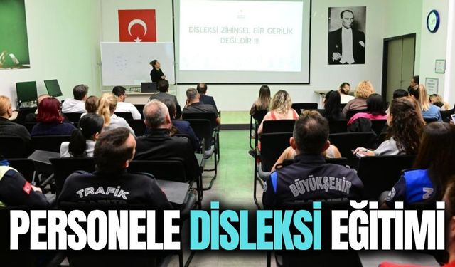 Manisa Büyükşehir Belediyesinden 150 personele disleksi eğitimi