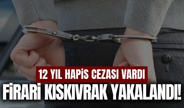 Salihli’de 12 yıl hapis cezası bulunan firari yakalandı