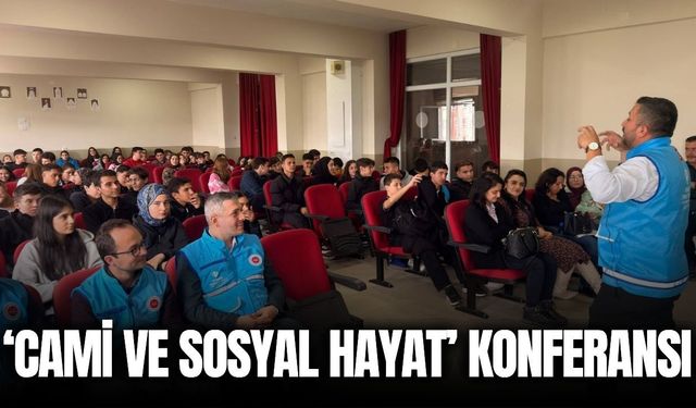 Soma’da öğrencilere “Cami ve Sosyal Hayat” konferansı