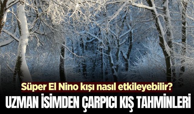 Süper El Nino kışı nasıl etkileyebilir?