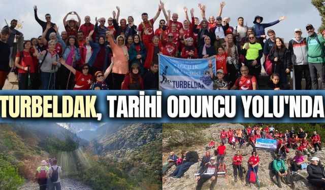 TURBELDAK'ın rotası Spil Dağı’nın tarihi patikaları oldu