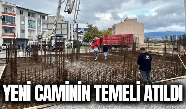 Turgutlu’da Erenler Camii’nin temeli dualarla atıldı
