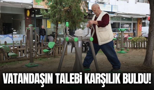 Vatandaşlar istedi, Şehzadeler Belediyesi yaptı!