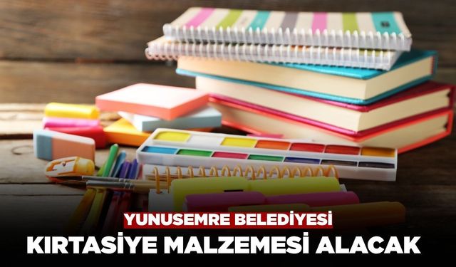 Yunusemre Belediyesi Kırtasiye Malzemesi Alacak