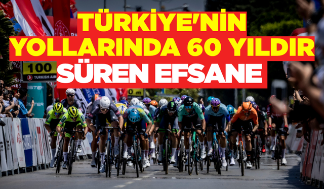 60. Cumhurbaşkanlığı Bisiklet Turu Antalya etabında Nefes Kesen Mücadele