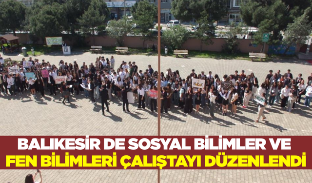 Celal Toraman Anadolu Lisesi'nde bilim şöleni!