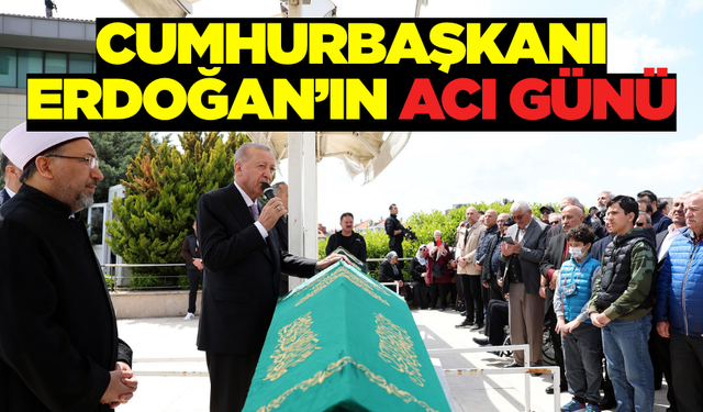 Cumhurbaşkanı Erdoğan Öğretmeninin Cenazesine Katıldı