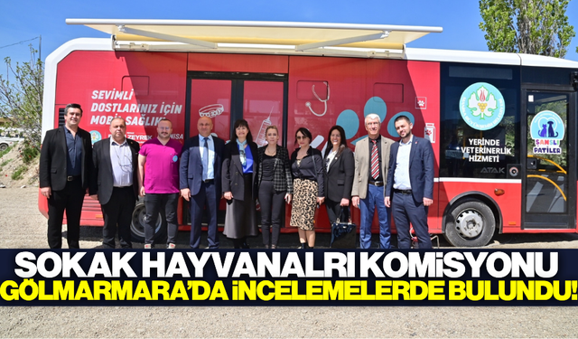 Gölmarmara'da Sokak Hayvanları Rehabilitasyon Merkezi İncelendi