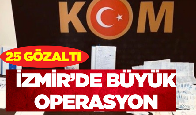 İzmir'de Rüşvet Operasyonu 12 Tutuklama