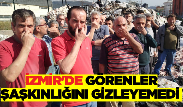 İzmir'de İlginç Manzara Hindistan'ı Aratmadı