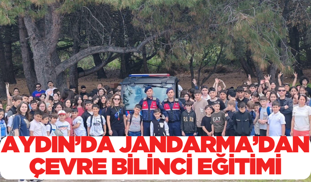 Jandarma'dan Miniklere Büyük Mesaj Doğaya Saygı Geleceğe Yatırım