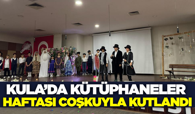 Kula'da "Okuma Yolculuğu" Kitap Fuarı Büyük İlgi Gördü