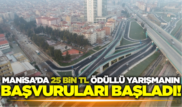 25 Bin TL Ödüllü Manisa Duvar Tasarım Yarışması Başvuruları Başladı