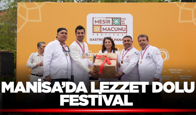 Manisa'da Mesir Macunlu Yöresel Lezzetler Yarışması düzenledi