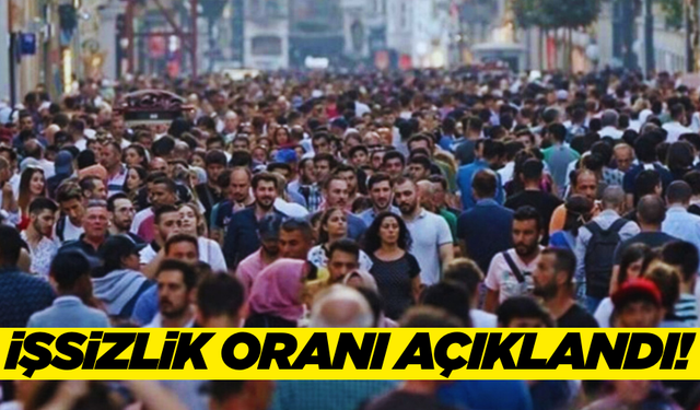 Mart ayı işsizlik oranı açıklandı!