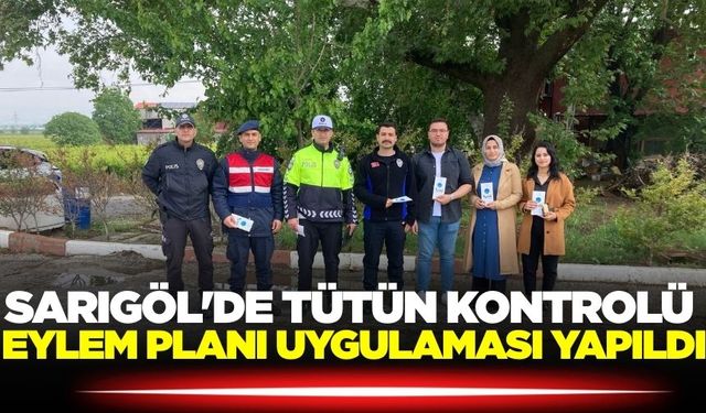 Sarıgöl'de geniş çaplı denetim