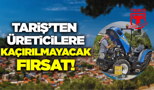 Tariş Üzüm Birliği Kooperatifleri’nden Üreticilere Kaçırılmayacak Madeni Yağ Fırsatı!