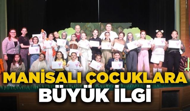 Manisa'nın miniklerine büyük ilgi