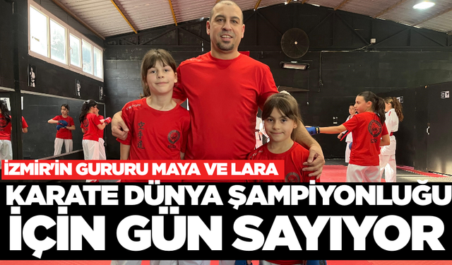 8 Dil Bilen Maya ve Lara Karate Dünya Şampiyonluğu İçin Hazırlanıyor