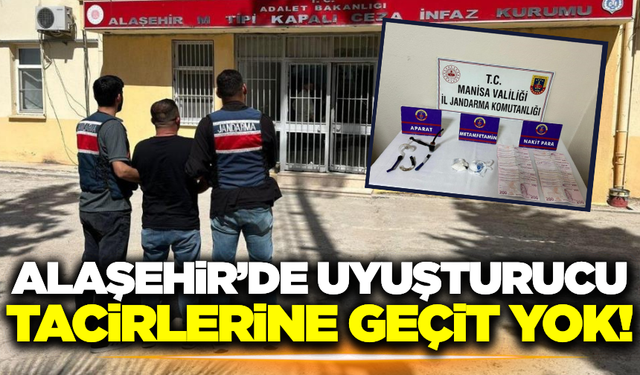 Alaşehir'de zehir tacirlerine operasyon!