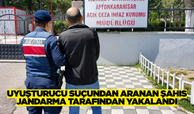 Afyonkarahisar'da hapis cezasıyla aranan şahıs yakalandı