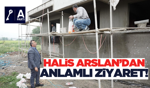 Anahtar Parti Sarıgöl İlçe Başkanı Halis Arslan'dan 1 Mayıs İşçi Bayramı'nda anlamlı ziyaretler!