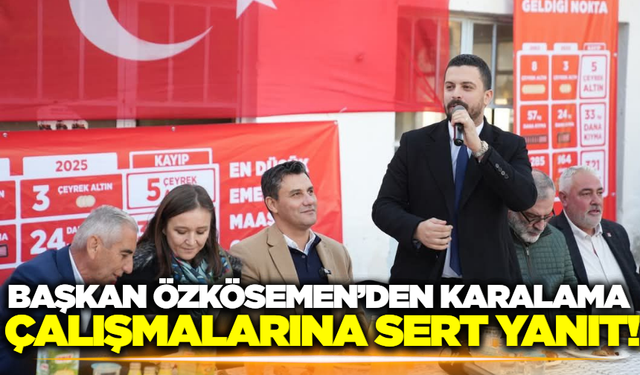 CHP Şehzadeler İlçe Başkanı Özkösemen; 'Hiçbir karalama çalışması bizi etkileyemez'