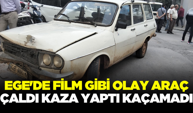 Ege’de Hırsızlık Girişimi Kaza ile Son Buldu