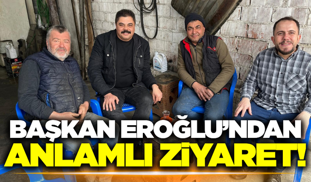 Sarıgöl Esnaf ve Sanatkarlar Odası Başkanı Emrah Eroğlu'ndan anlamlı ziyaretler!