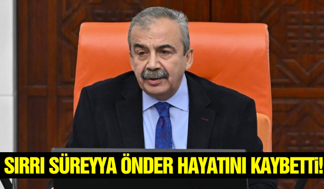 Dem Partili Sırrı Süreyya Önder hayatını kaybetti