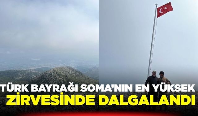 1100 rakımlı Kösedağ zirvesine Türk Bayrağı dikildi