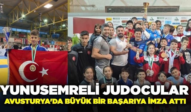 Avusturya'da Yunusemreli judo rüzgarı