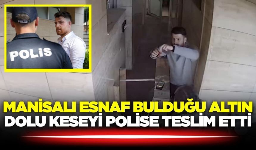 Manisalı esnaftan örnek davranış