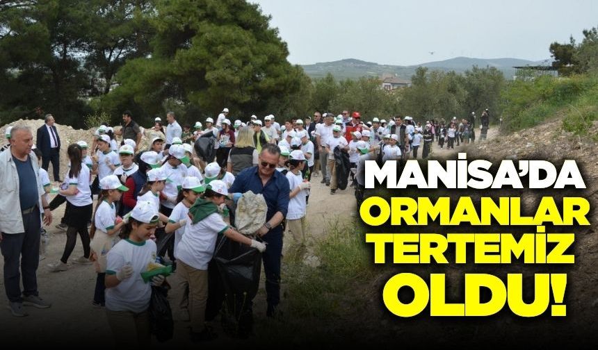 Manisa'da "orman benim" etkinliği
