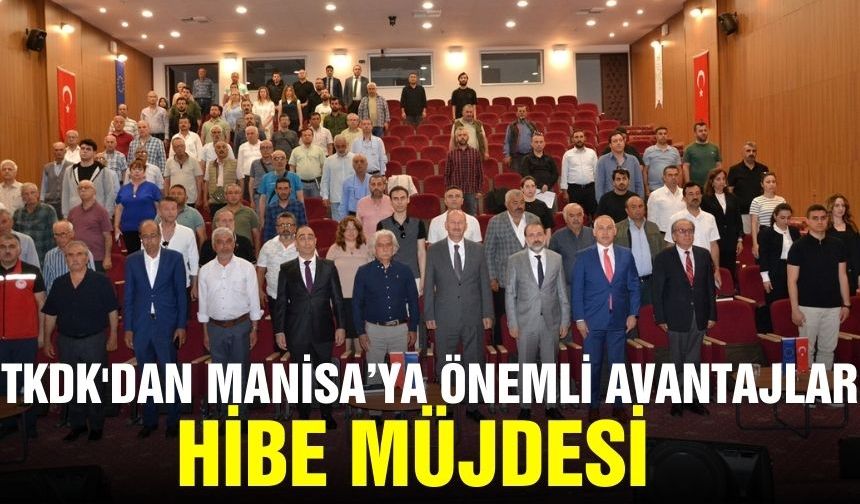 Manisa'daki yatırımcı ve üreticilere toplantı