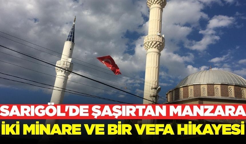 Sarıgöl'de yarım asırlık cami