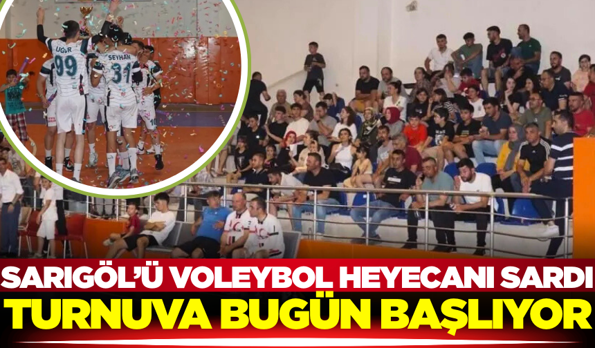 Sarıgöl'de voleybol heyecanı başlıyor