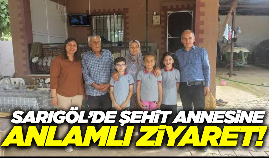 Şehit Esin Akay İlkokulu'ndan Anneler Günü'nde anlamlı ziyaret!
