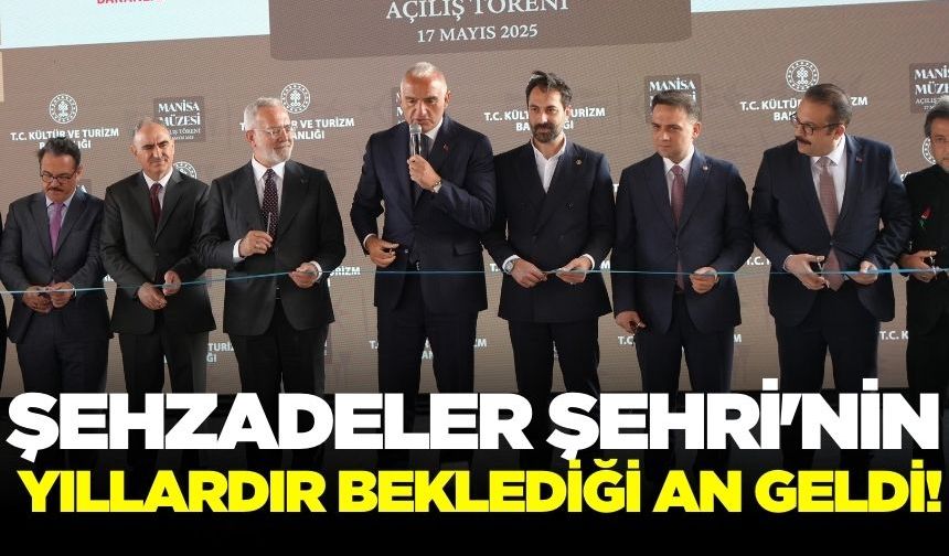 Manisalıların uzun yıllardır beklediği an geldi
