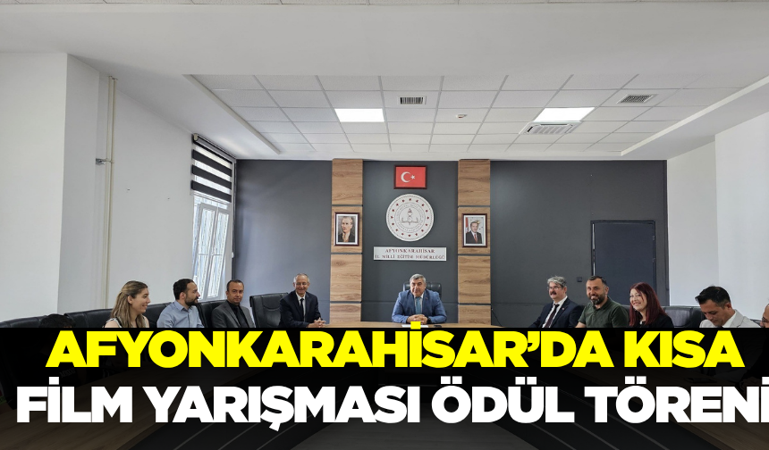 Afyonkarahisar’da “Farkımız Bizim” Film Yarışması Ödülleri