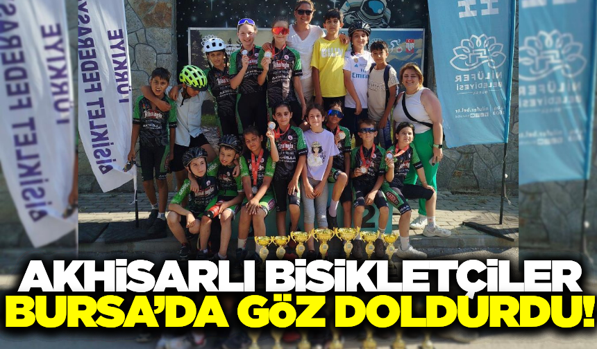 Akhisar İlçe Spor Kulübü'nden Dağ Bisikleti Şampiyonası'nda büyük başarı
