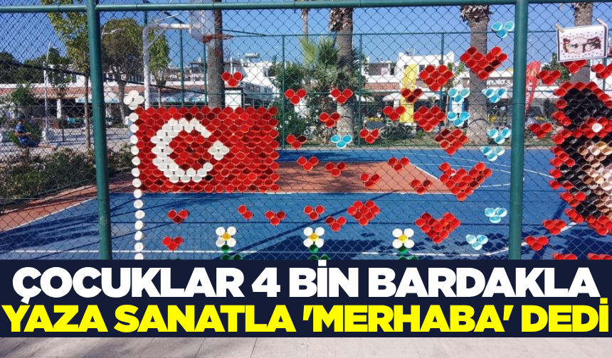 Turgutreis Meydanı sanatla canlandı