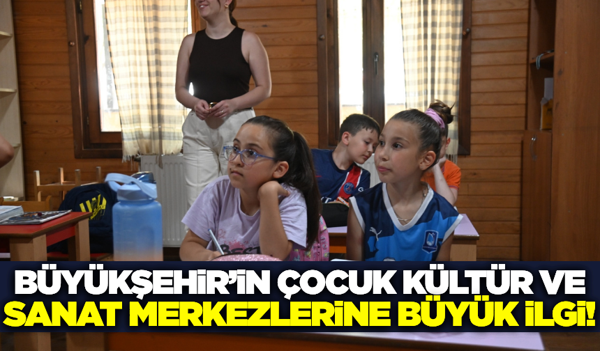 Çocuklar Manisa'da hem eğleniyor hem de öğreniyor!