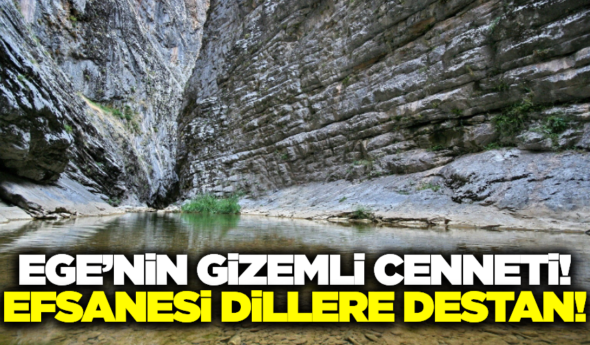 Ege'nin gizemli yeri! Efsanesi dillere destan