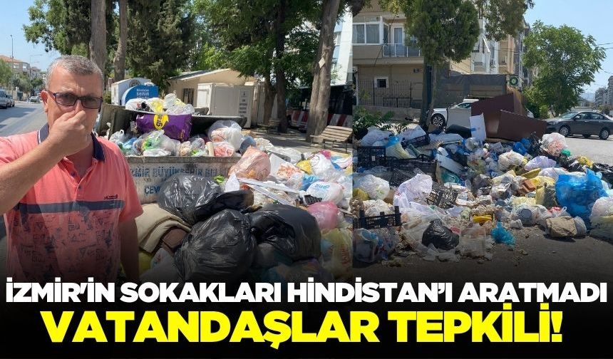 İzmir'in sokakları Hindistan'ı aratmadı!